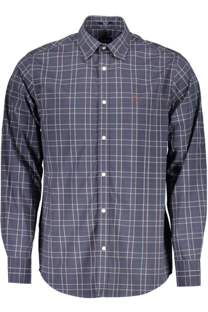 Gant - Blue Cotton Men Shirt