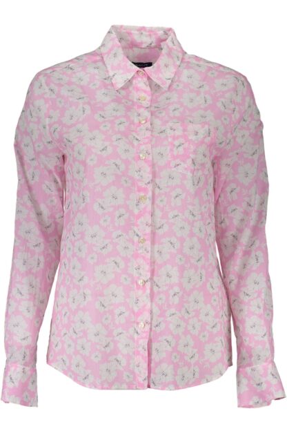 Gant - Elegant Pink Long Sleeve Cotton Shirt