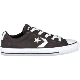 Tommy Hilfiger - Sleek Black Synthetic Lace-Up Sneakers