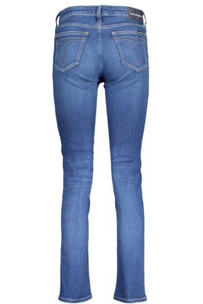 Calvin Klein - Chic Blue Cotton Jeans