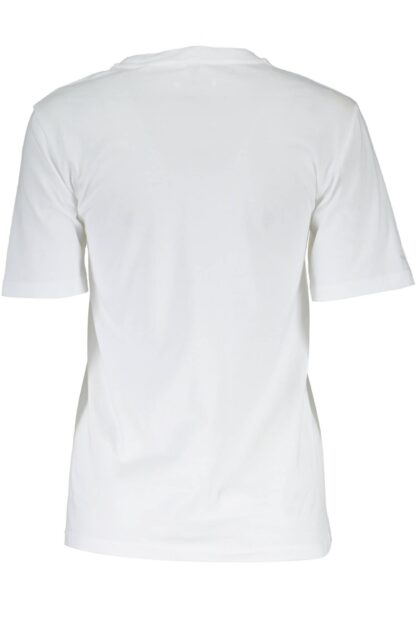 Gant - Elegant White Cotton Tee with Iconic Logo