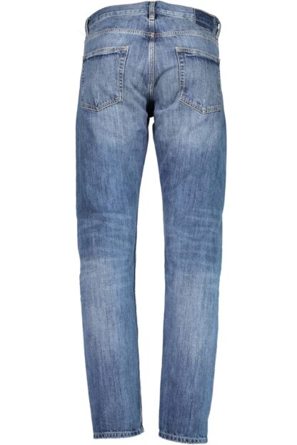 Gant - Chic Faded Blue Cotton Jeans for Men