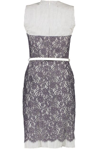 Gant - Elegant Lace Pattern Cotton Dress in Blue