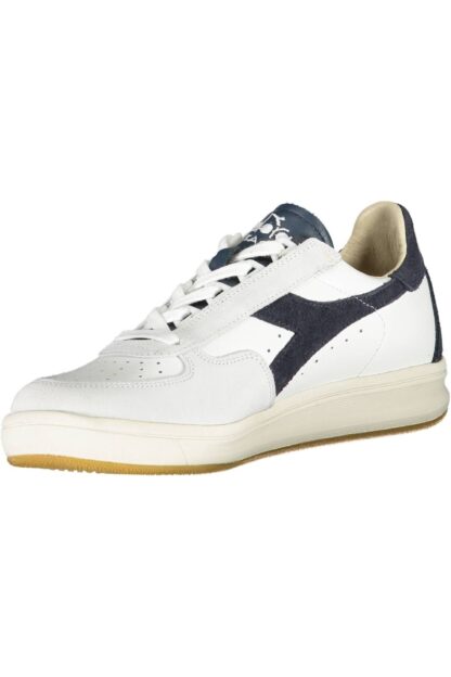 Diadora - Elegant White Lace-Up Sneakers