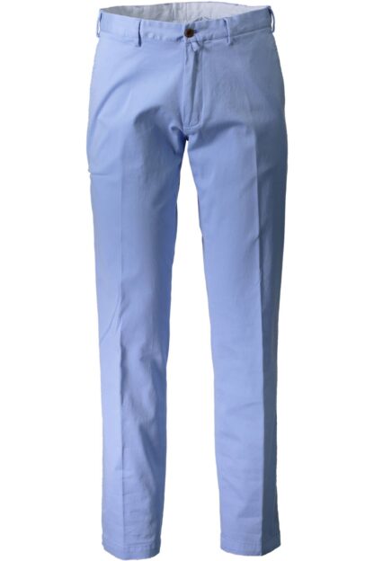 Gant - Elegant Light Blue Cotton Trousers