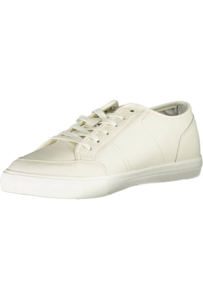 Tommy Hilfiger - Sleek White Synthetic Lace-up Sneakers