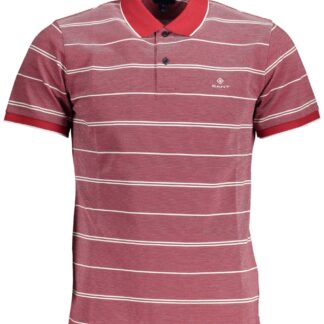 Gant - "Purple Cotton Men Polo Shirt"