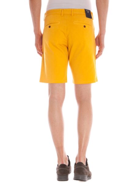 Gant - Sun-kissed Yellow Cotton Bermuda Shorts