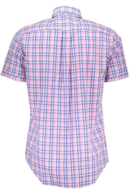 Gant - Classic Italian Collar Pink Cotton Shirt