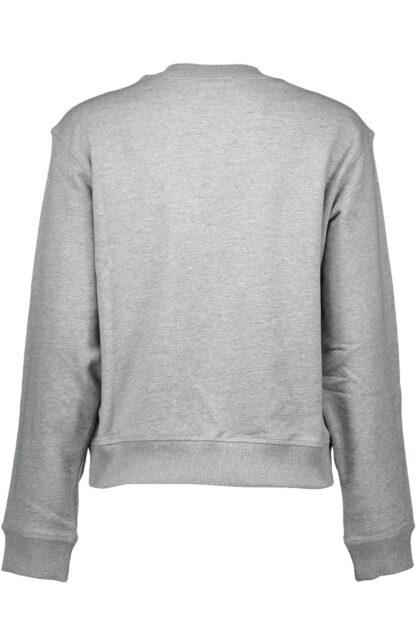 Love Moschino - Chic Gray Printed Logo Sweatshirt