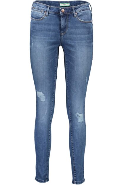 Guess Jeans - Blue Cotton Women Jeans