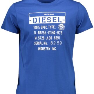 Diesel - White Cotton Men T-Shirt