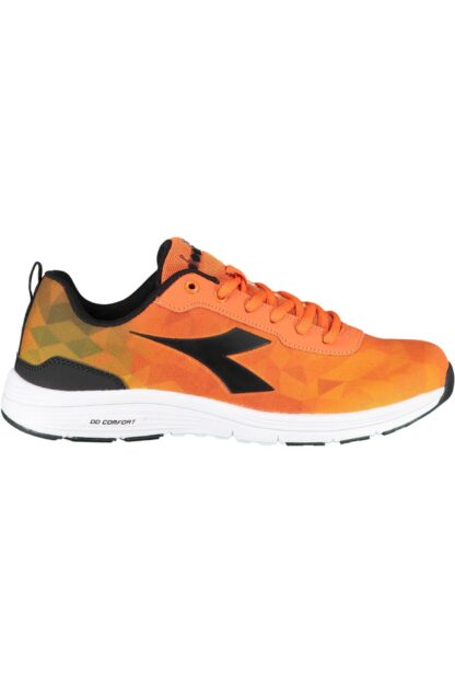 Diadora - Orange Fabric Men Sneaker