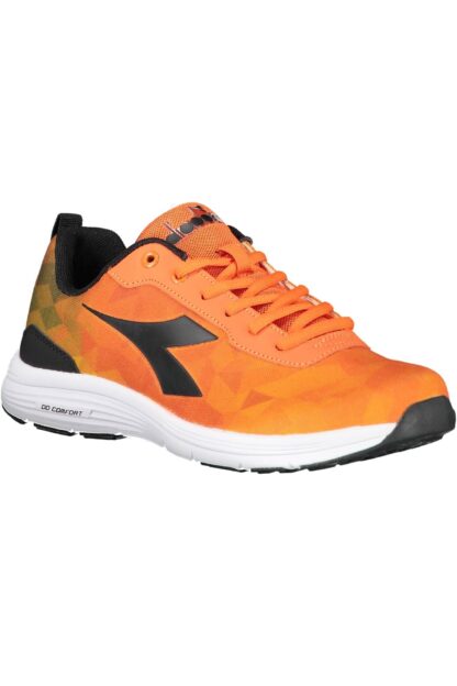 Diadora - Orange Fabric Men Sneaker