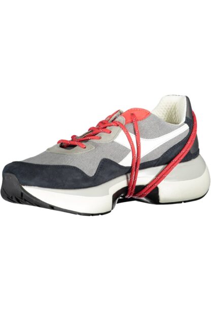 Diadora - Gray Fabric Men Sneaker