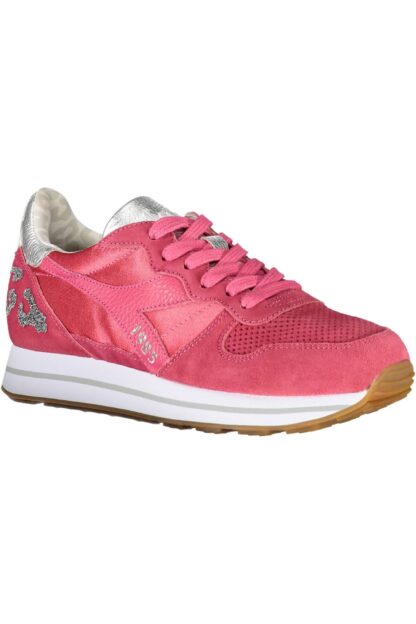 Diadora - Red Fabric Women Sneaker