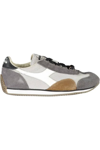 Diadora - Gray Fabric Women Sneaker