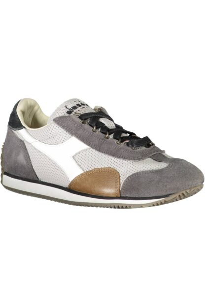 Diadora - Gray Fabric Women Sneaker