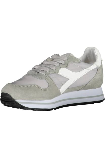 Diadora - Gray Fabric Women Sneaker