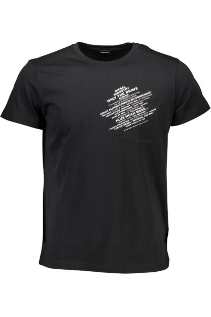 Diesel - Black Cotton Men TShirt