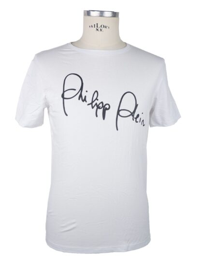 Philipp Plein - White Cotton Men T-Shirt