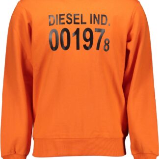 Diesel - White Cotton Men Sweater