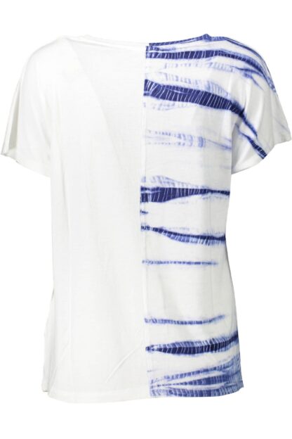 Desigual - White Viscose Women T-Shirt