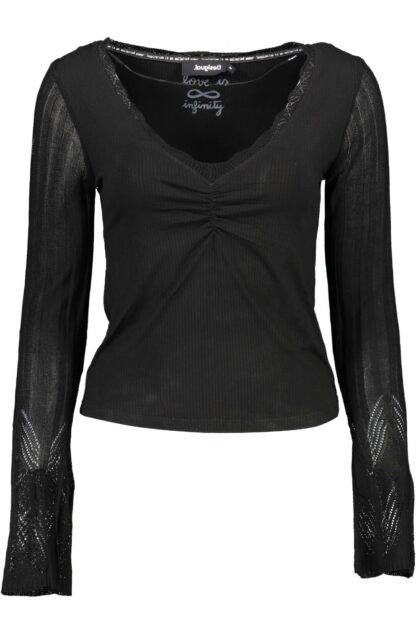 Desigual - Black Viscose Women Sweater