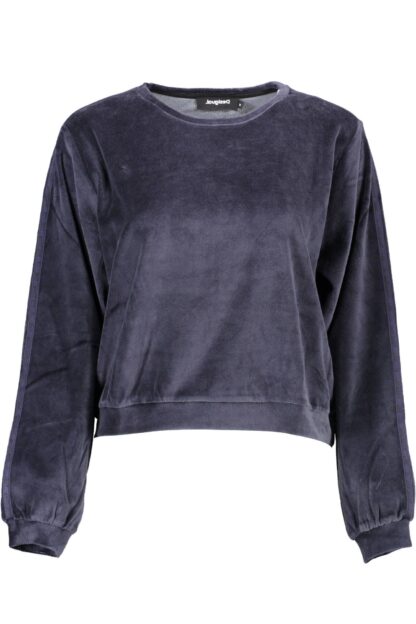 Desigual - Blue Cotton Women Sweater