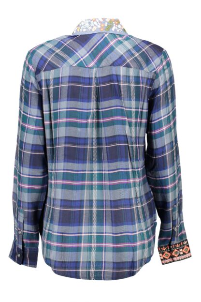 Desigual - Blue Viscose Women Shirt