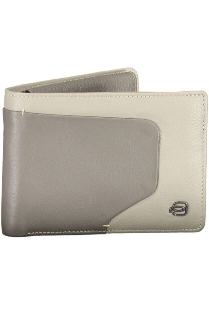 Piquadro - Gray Leather Men Wallet