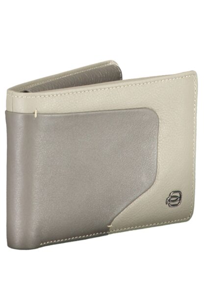 Piquadro - Gray Leather Men Wallet