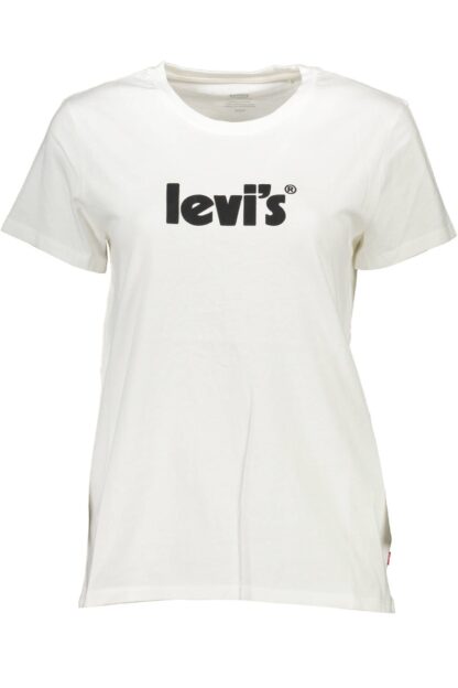 Levi's - White Cotton Women T-Shirt