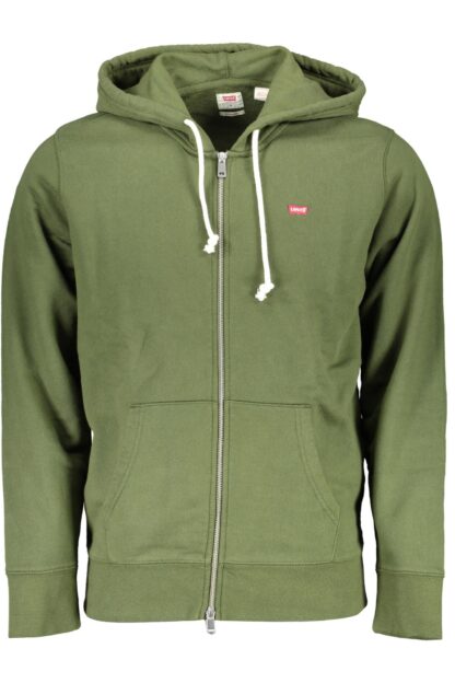 Levi's - Green Cotton Men Sweater