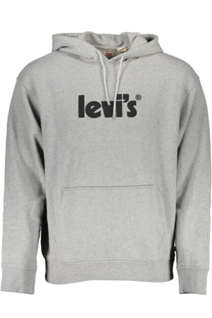 Levi's - Gray Cotton Men Sweater