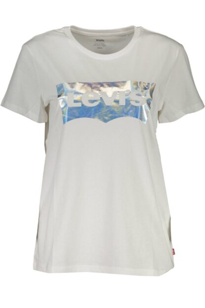 Levi's - White Cotton Women T-Shirt