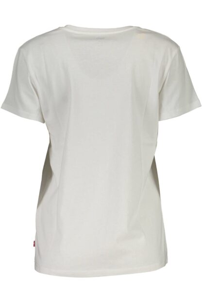 Levi's - White Cotton Women T-Shirt