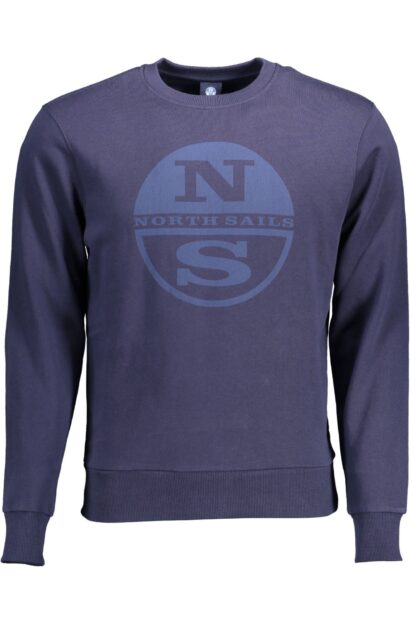 North Sails - Blue Cotton Men Sweater