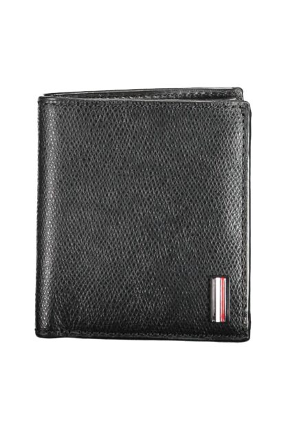 Tommy Hilfiger - Black Leather Men Wallet