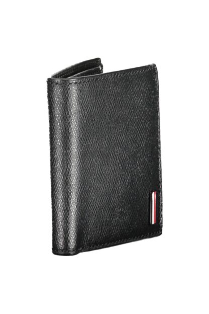 Tommy Hilfiger - Black Leather Men Wallet