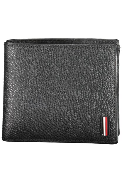 Tommy Hilfiger - Black Leather Men Wallet