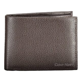 Calvin Klein - Brown Leather Men Wallet