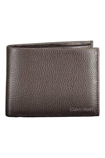 Calvin Klein - Brown Leather Men Wallet