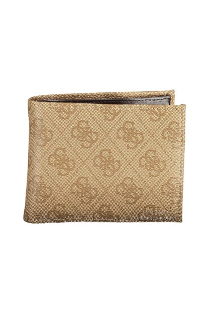 Guess Jeans - Beige Polyurethane Men Wallet