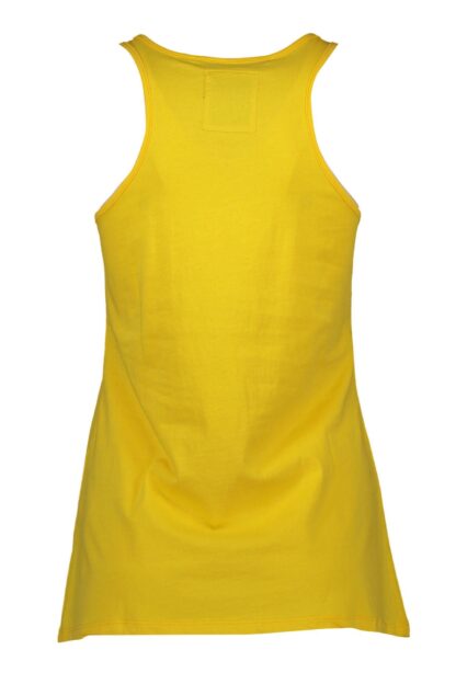 Silvian Heach - Yellow Cotton Women Tank Top