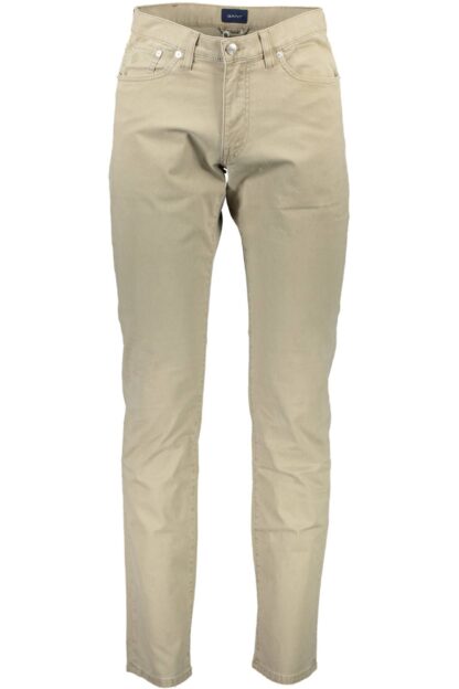 Gant - Beige Cotton Men Pants