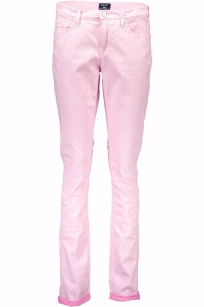 Gant - Pink Cotton Women Jean