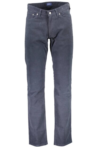 Gant - Blue Cotton Men Trouser