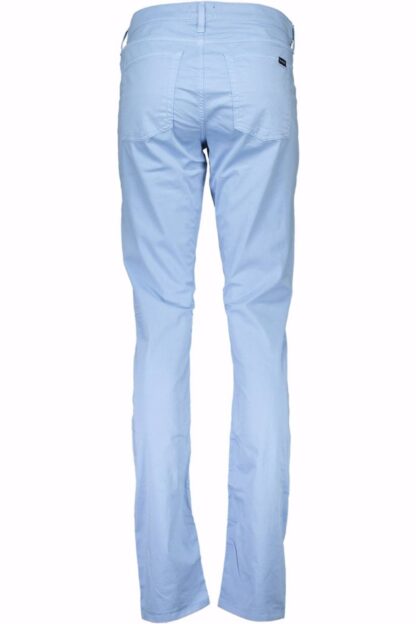 Gant - Light Blue Cotton Women Trouser