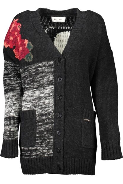 Blugirl - Black Wool Women Cardigan